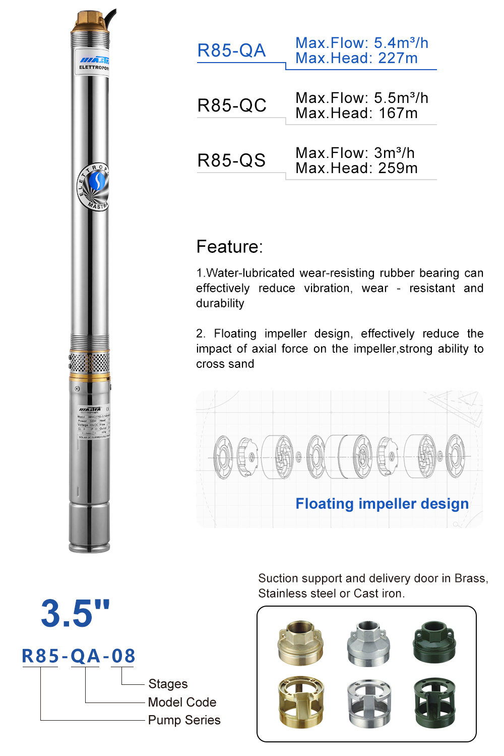 bomba de refuerzo de agua
