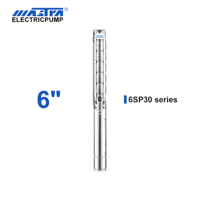 Bomba sumergible de acero inoxidable de 6 pulgadas Mastra de 60 Hz - Serie 6SP Caudal nominal de 30 M&sup3;/h