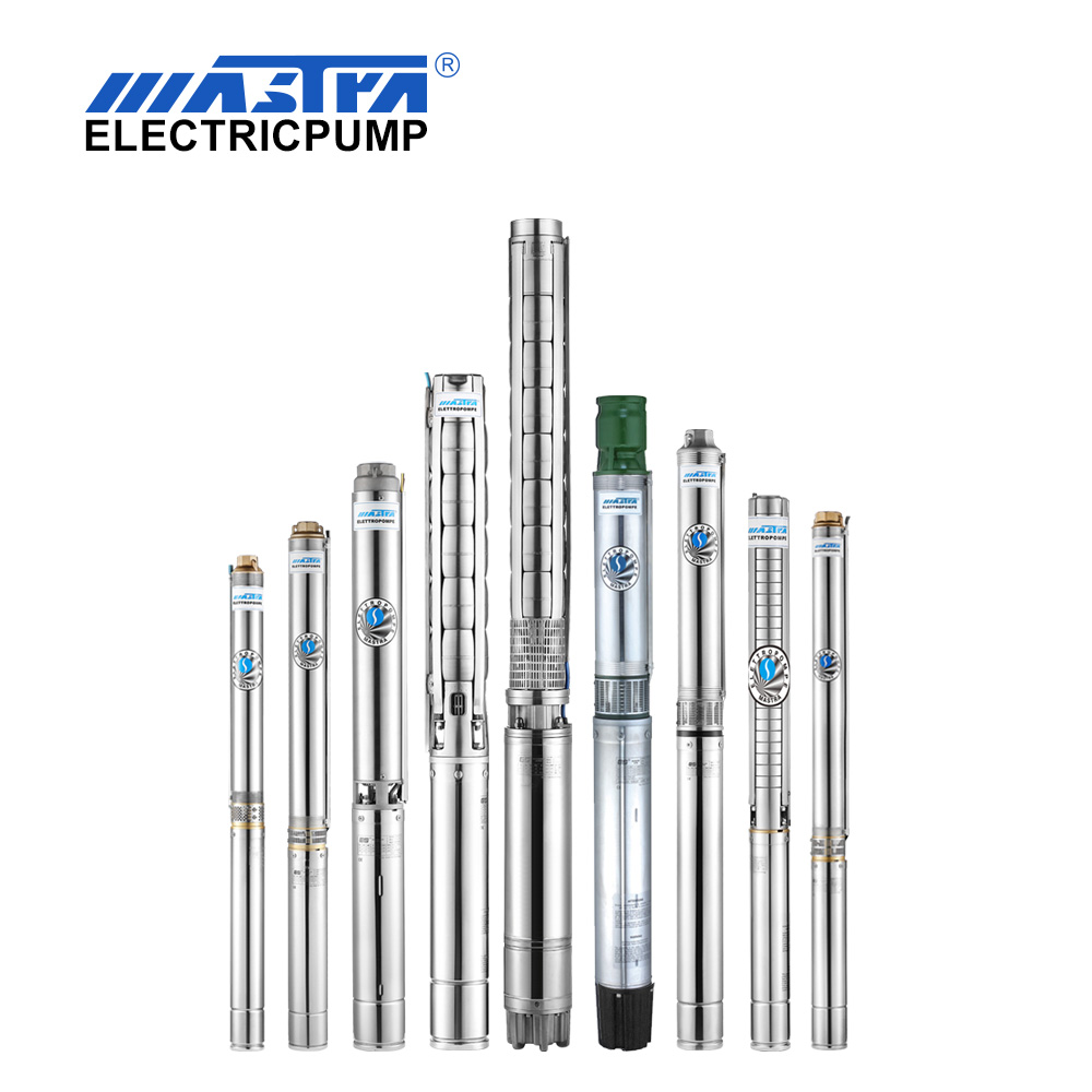 Bomba sumergible Mastra de 4 pulgadas - Serie R95-DT Caudal nominal de 4 M³/h