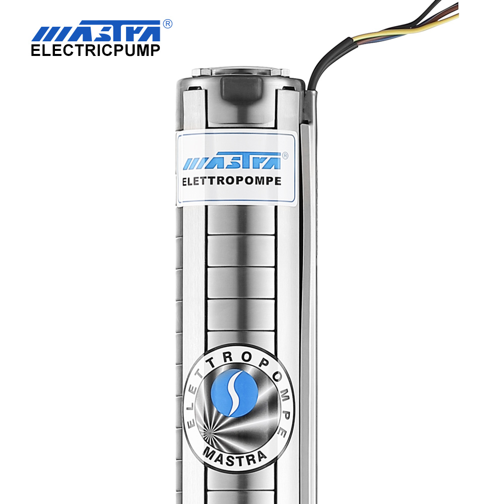 Bomba sumergible Mastra de acero inoxidable de 4 pulgadas - Serie 4SP Caudal nominal de 8 M³/h